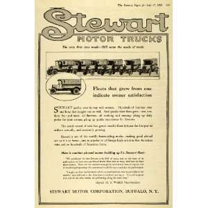  1920 Ad Stewart Motor Corp Motor Trucks Wards Bread 