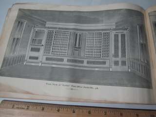 RARE 1893 Corbin Cabinet LOCK Post Office Catalog LOADED  
