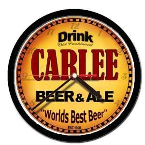  CARLEE beer and ale cerveza wall clock: Everything Else
