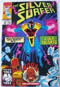 SILVER SURFER #78 MAR 1993 JACK OF HEARTS MORG  