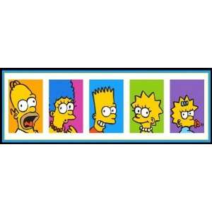    Magnetic Bookmark THE SIMPSONS   Family Portraits 