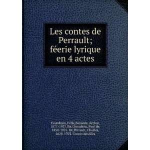   lbt,Perrault, Charles, 1628 1703. Contes des fÃ©es Fourdrain Books