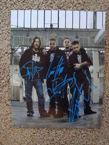 Creed signed autograph Band Music Stapp RARE LOOK  