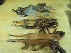 antique wooden ice skates group of 10 pair expedited shipping