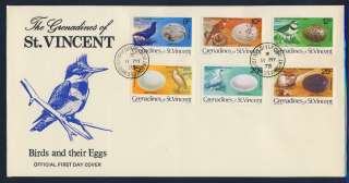 ST. VINCENT GRENADINES #133 152 1st DAY COVERS $19 BR68  