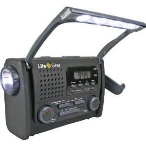    LED Flashlight With NOAA Radio And Reading Light: Electronics