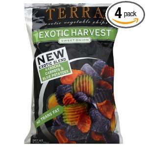 Terra Chips Chips, Exotic Harvest Sweet Onion, 6 ounces (Pack of4)