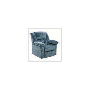 Catnapper Wellington Power Lift Full Lay Out Chaise Recliner in Sky