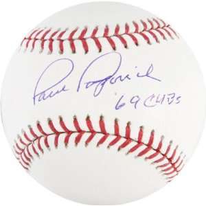  Paul Popovich Autographed Baseball  Details MLB Baseball 