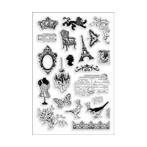   Perfectly Clear Stamps 4X6 Sheet   Charm Collection Charm Collection