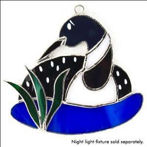  SWITCHABLES SW 188   LOON Stained Glass Night Light Cover 