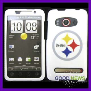 for Sprint HTC Evo 4G   Pittsburgh Steelers Hard Case Phone Cover 