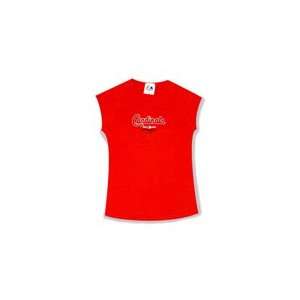 St. Louis Cardinals Juniors Team Logo T Shirt  Sports 