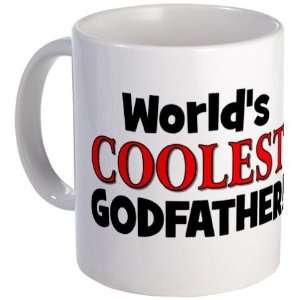    Worlds Coolest Godfather Funny Mug by 