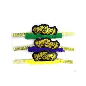 Bulk Pack of 24   Mardi Gras fringe tiara, pack of 50 (Each) By Bulk 