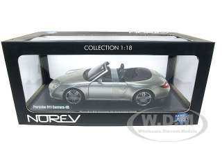 Brand new 1:18 scale diecast model of Porsche Carrera 4S 911 997 