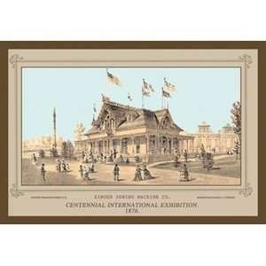  Centennial International Exhibition, 1876   16x24 Giclee 