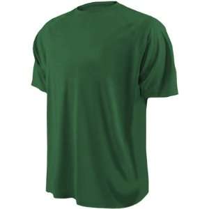   Short Sleeve Performance Shirts DARK GREEN AS: Sports & Outdoors