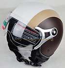 ECE Casque Casco Helmet Jet Moto Cuir Bol XS S M L XL  
