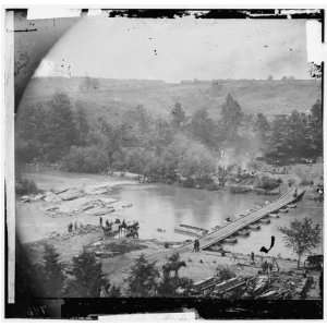  Civil War Reprint Jericho Mills, Va. Canvas pontoon bridge 