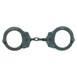  Peerless   Chain Link Handcuff, Blue Finish: Sports 