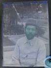 Indian 1930s Man in Garden GLASS PLATE NEGATIVE #gn15