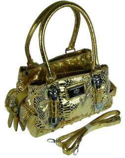 LYDC Designer Womens Snake Skin Croc Handbag Ladies Bag  