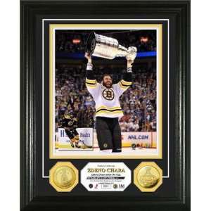  Zdeno Chara Boston Bruins Raising the Cup 24KT Gold Coin 