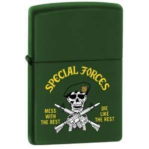  Zippo   Green Matte, Special Forces