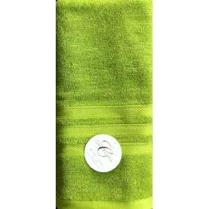  Charisma Resort Beach Towel (Green Solid /35 in x 70 in 