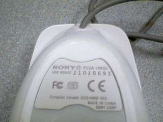 SONY VAIO USB WIRED COMPUTER PC MOUSE #SONY PCGA UMS5~WORKS ON ALL USB 