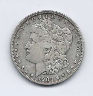 1903S Morgan Silver Dollar Hard To Find Date 1,241,000 Ever Minted 