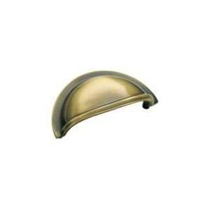 Pull   Solid Brass Cup Pull in Antique English: Home 