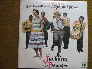 Jackson do Pandeiro  LP BRAZIL FORRO MPB COCO O REI DO.  