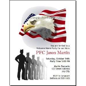  American Eagle Party Invitation
