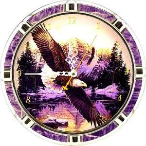  American Eagle Wildlife Wall Clock