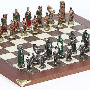  Lorenzini Hand Painted Chessmen From Italy & Astor Place 