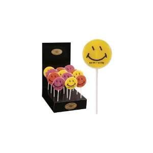 Melville Assorted Smile Face Lollipops (Economy Case Pack) 1 Oz (Pack 