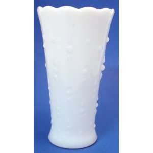  Milk Glass Vase Anchor Hocking Teardrop: Kitchen & Dining