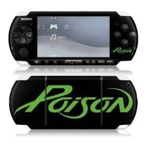   MusicSkins MS POIS20031 Sony PSP 3000  Poison  Logo Skin: Electronics
