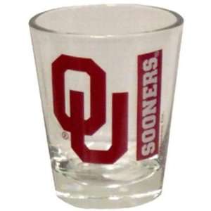  Oklahoma Sooners Sooners Shotglass Clear