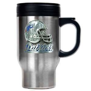  New England Patriots NFL 16oz Stainless Steel Travel Mug 
