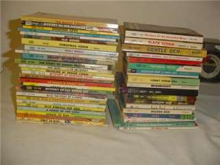 46 Vintage Childrens Chapter Books Many are Horse Stories  