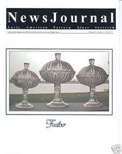 Early American Pattern Glass Society NewsJournal 10 3  