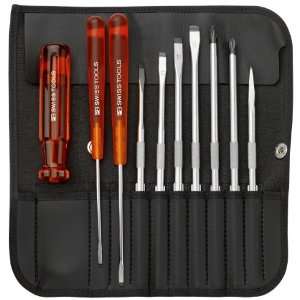 PB Swiss Tools Classic Screwdriver Set with Interchangeable Blades in 