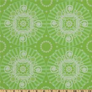  44 Wide Happy Mochi Yum Yum Circles Lime Fabric By The 