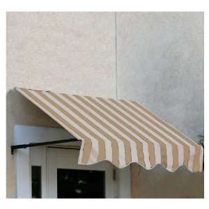   Wide x 26 Projection Striped Low Eave Window/Door Awning ER1030 3TW
