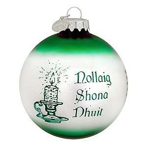  Irish Christmas Custom Ornament