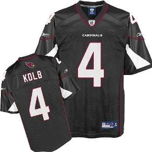  Arizona Cardinals Kevin Kolb Replica Black Jersey Sports 