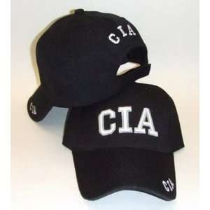 CIA Embroidered Adjustable HAT Black Fbi Ball Cap  Sports 